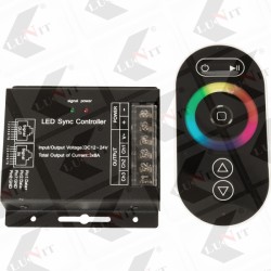 LED Controller, dialkovy radiovy ovladac RGB